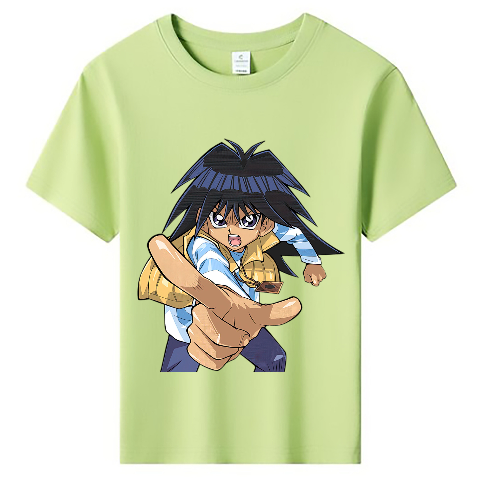 （画像用） 遊☆戯☆王 Yu-Gi-Oh! 綿100％キッズTシャツ（フロントプリント）
